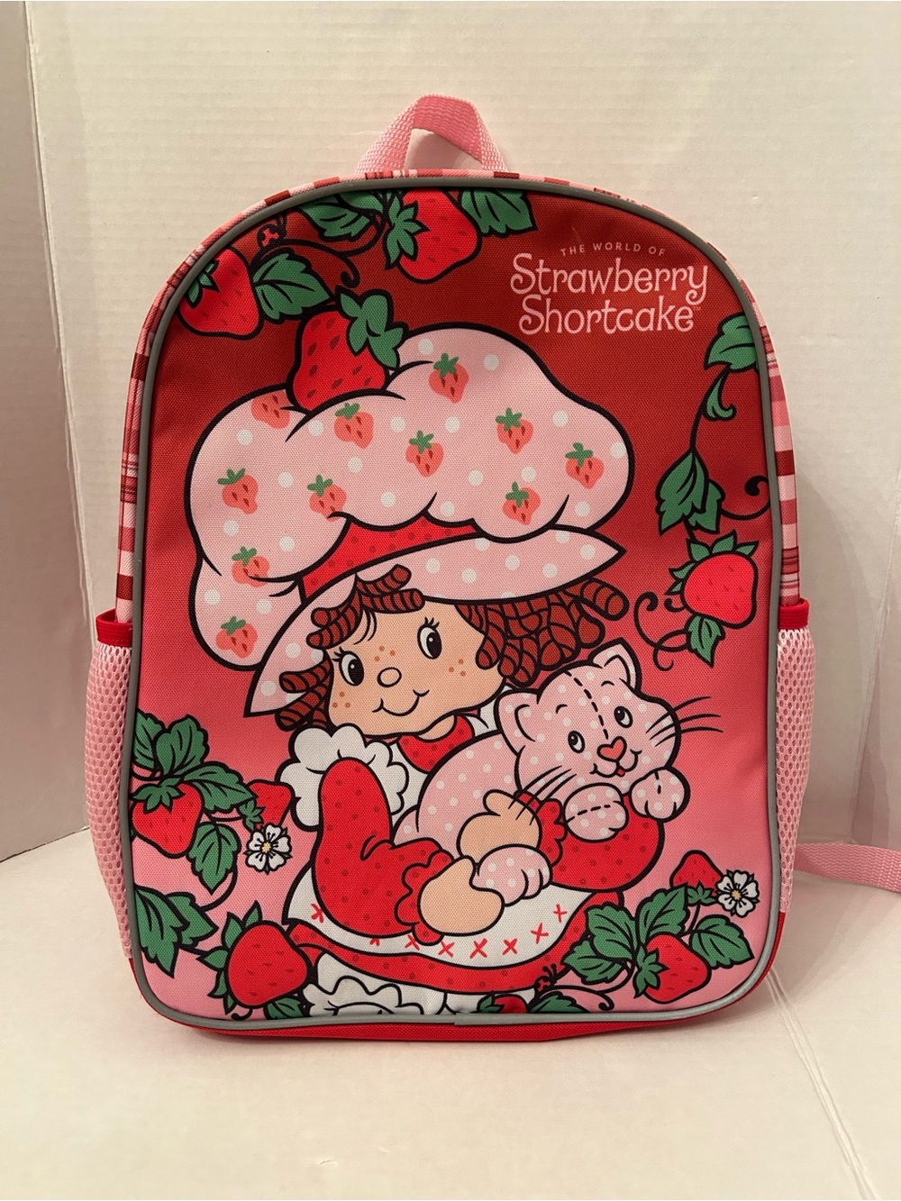 Strawberry Shortcake Backpack - Pink Red